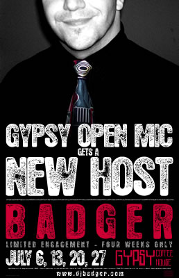 Gypsy Open Mic Poster