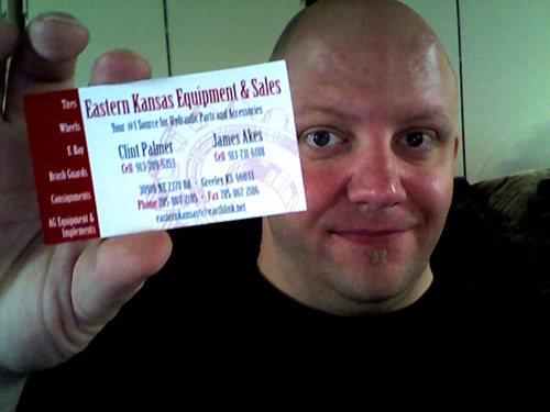 Eastern Kansas Equipment and Sales card